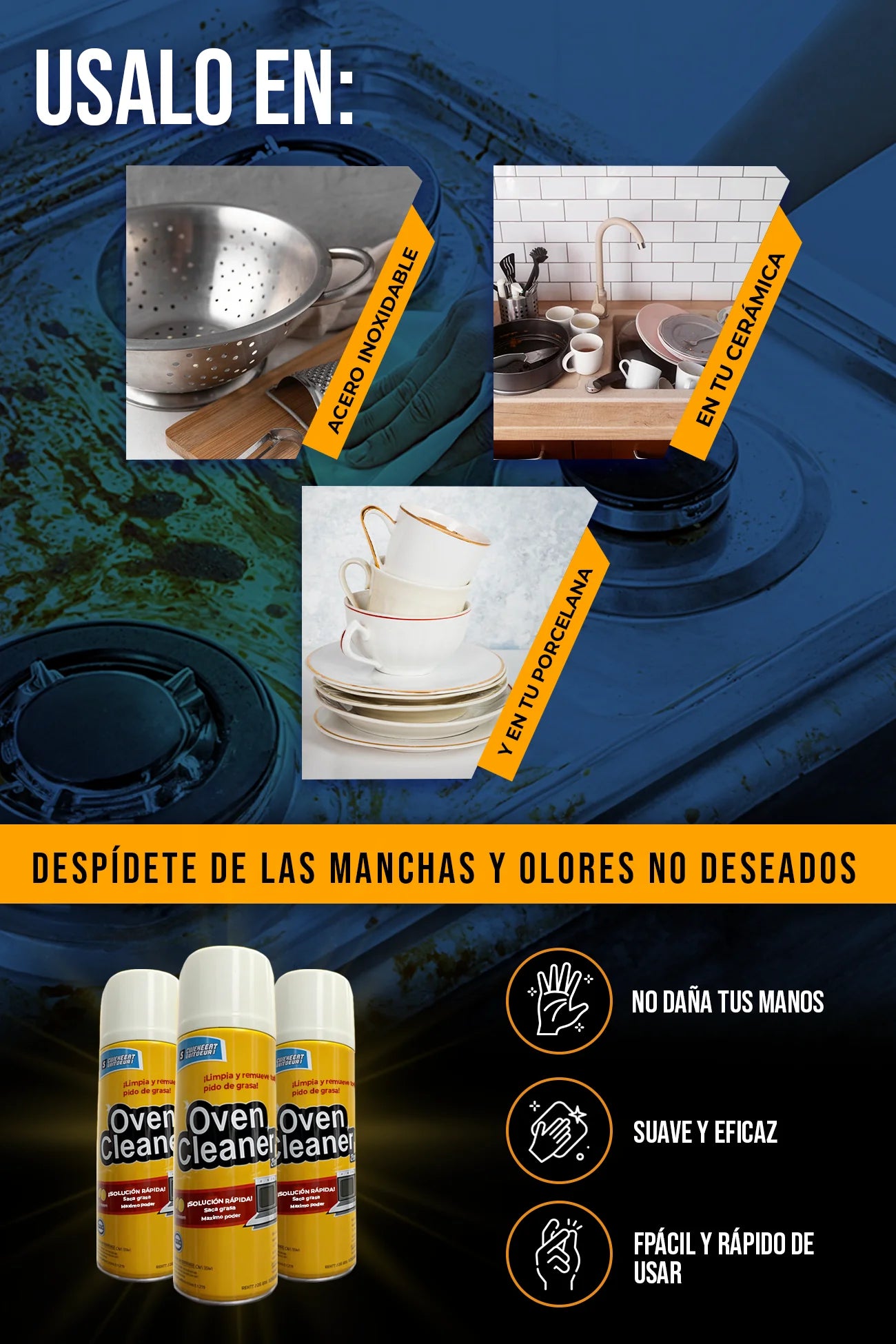 Espuma Quita Grasa